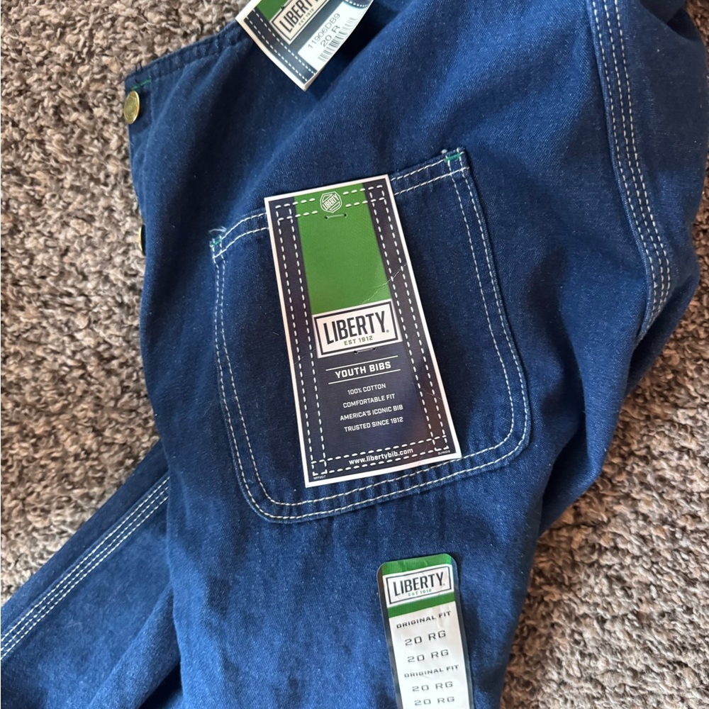 Liberty Men's Deep blue bibs